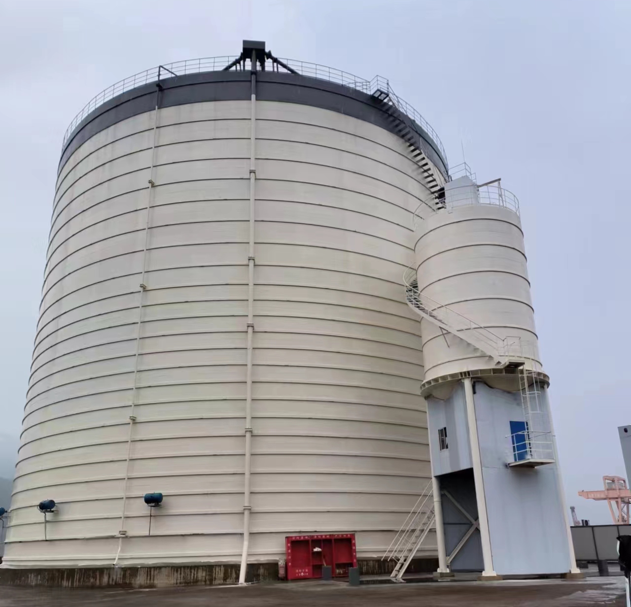 绥德10万吨水泥钢板库