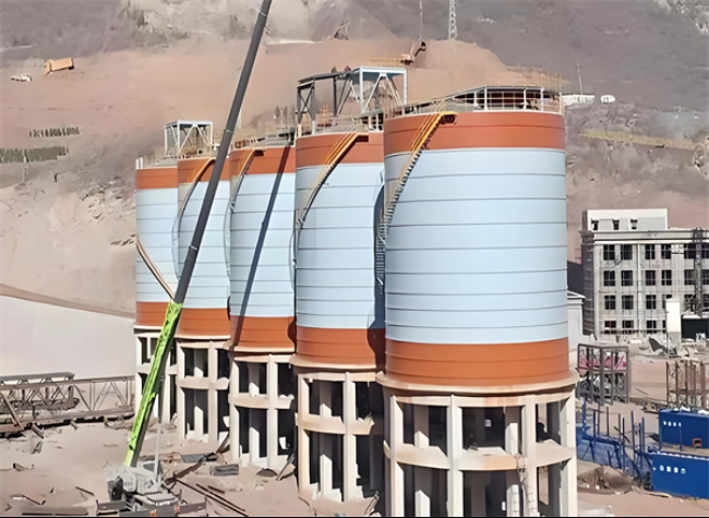 绥德高架钢板仓